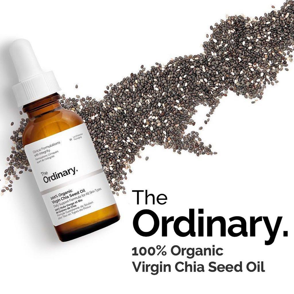 100% Organic Virgin Chia Seed Oil